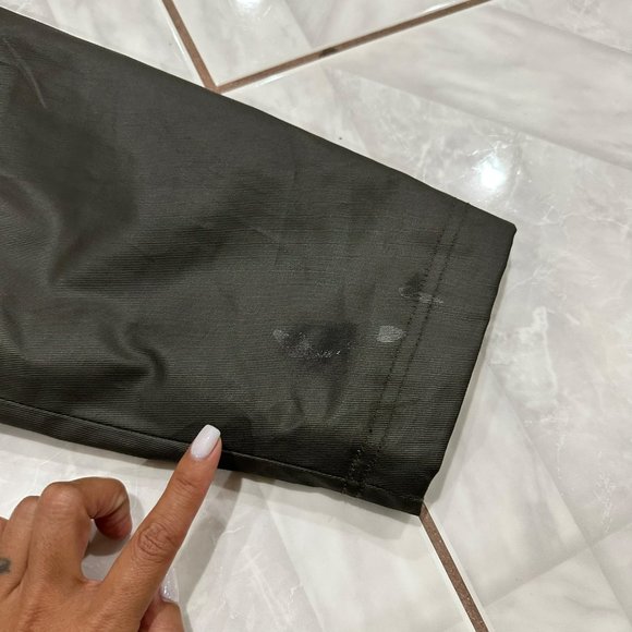 Samuel Windsor Jacket Men's XL Olive Button Parka Utility Coat Flannel Lining - Picture 12 of 13